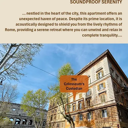Apartment Colosseum's Custodian - 115 M2 *