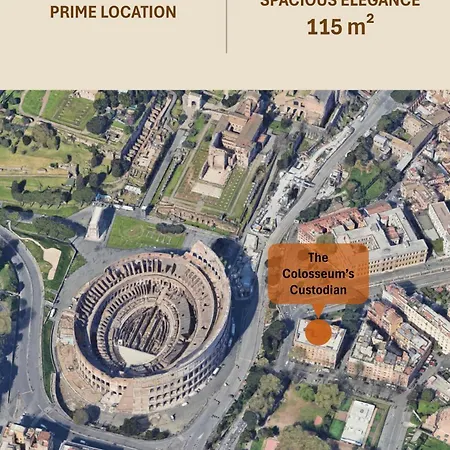 Colosseum's Custodian - 115 M2 Apartment *