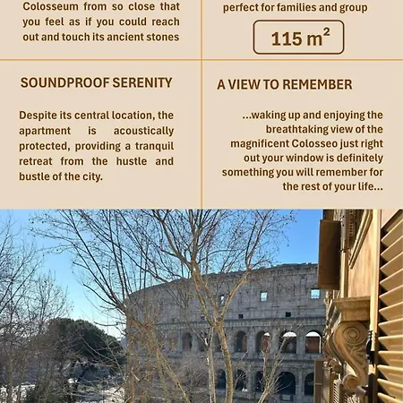 Colosseum's Custodian - 115 M2 Apartment Rome
