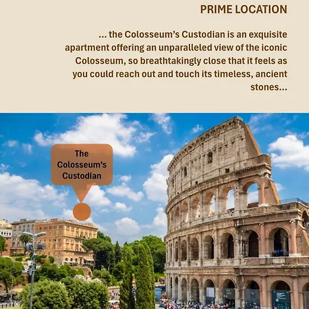 Colosseum's Custodian - 115 M2 Apartment *